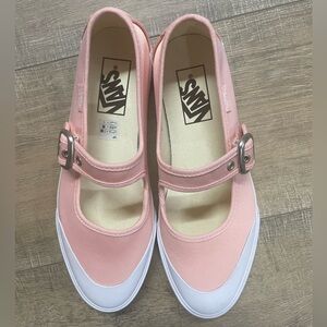 Vans Mary Jane Blush Pink Shoes